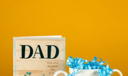 getting card beside a trophy